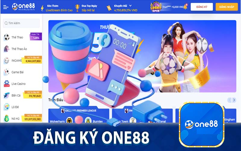 Đăng ký One88 các bước đơn giản